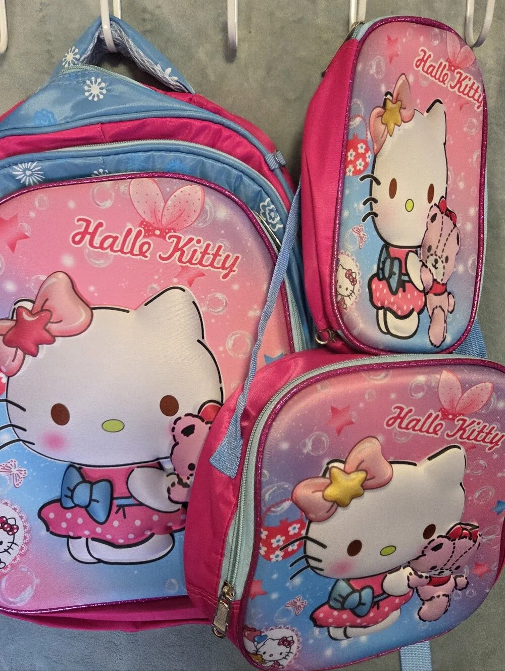 Hello Kitty Backpack 3 Pc. Set